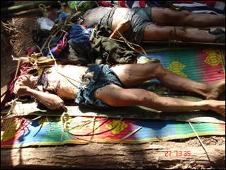 Karen man tortured and killed by Burma Army
